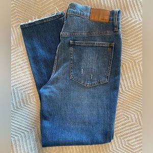 Madewell Women's Straight Leg Jeans - Blue